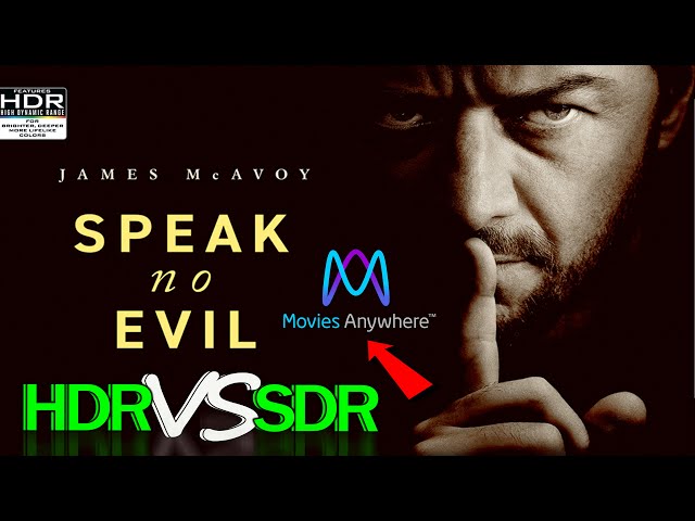 Speak No Evil 2024 HDR ANALYSIS 4K WEB vs 1080p BD SDR 100nits #TRUE_DIFFERENCE #WATCH_IN_HDR