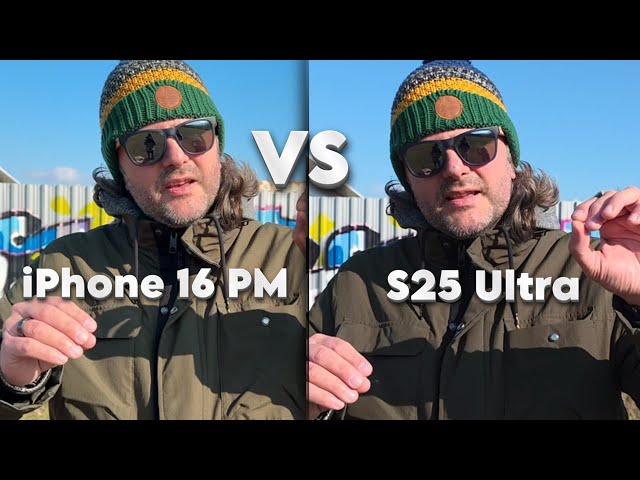 Samsung Galaxy S25 Ultra vs Apple iPhone 16 Pro Max - Camera Review