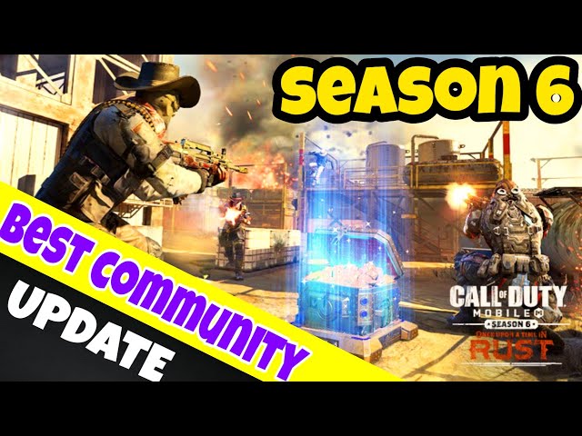 *NEW* SEASON 6 REVIEW, NEW MODES, GUNS AND BUFFS, RUST GAMEPLAY, BEST COMMUNITY UPDATE OF COD MOBILE