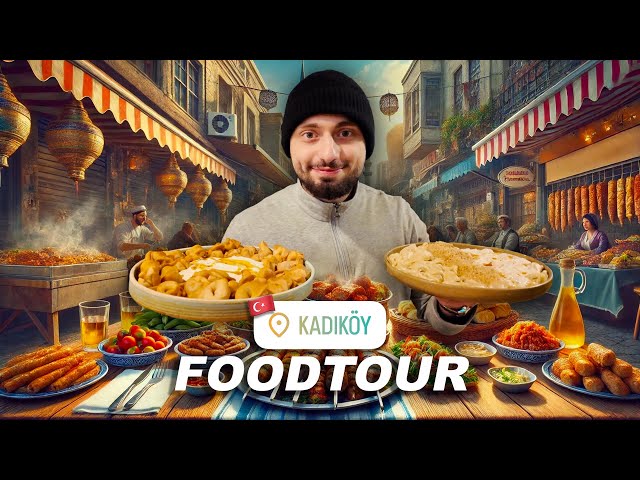 KADIKÖY FOODTOUR in ISTANBUL! 🥙✨