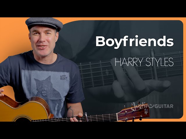 Boyfriends by Harry Styles | Guitar Lesson - Fingerstyle