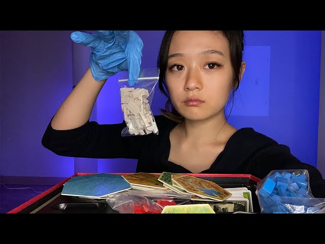 ASMR VR180 | Boardgame Inspector (Latex Gloves, Fast Tapping & Unique Triggers)