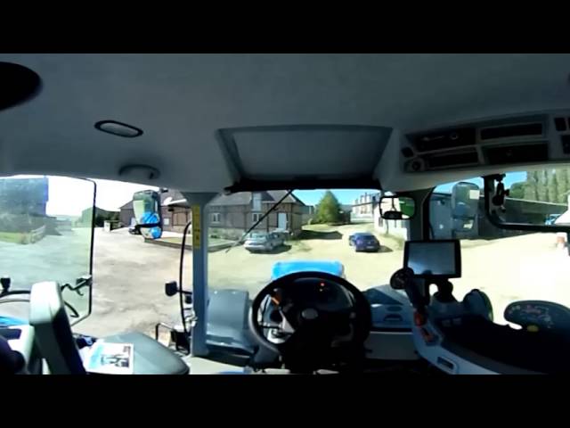 Cabine New Holland T7 HD Vidéo 360