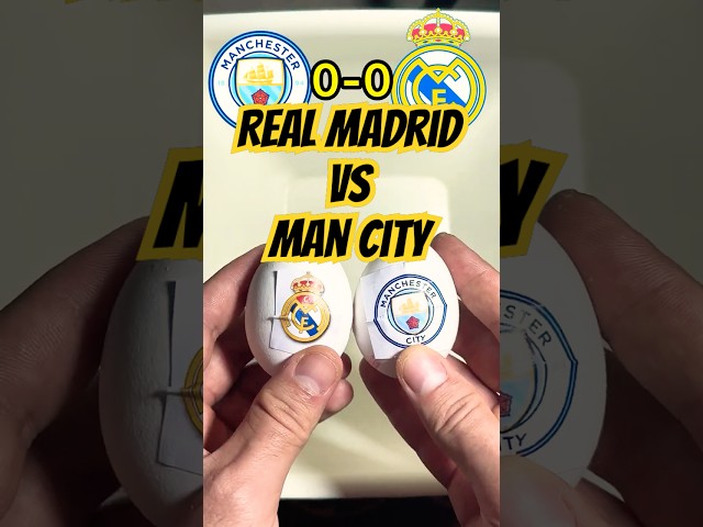 Manchester City vs Real Madrid - champions league - Asmr - football battles