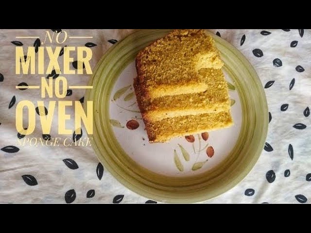 NIGERIAN CAKE | NO MIXER, NO OVEN CAKE RECIPE | EASIER METHOD OF MAKING A CAKE WITHOUT MIXER/OVEN