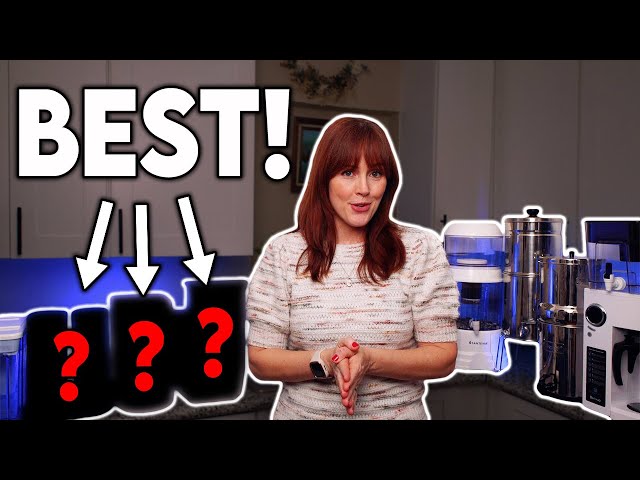 26 Countertop Water Filters (Lab-)Tested: Our Top 5 in 5 Mins!