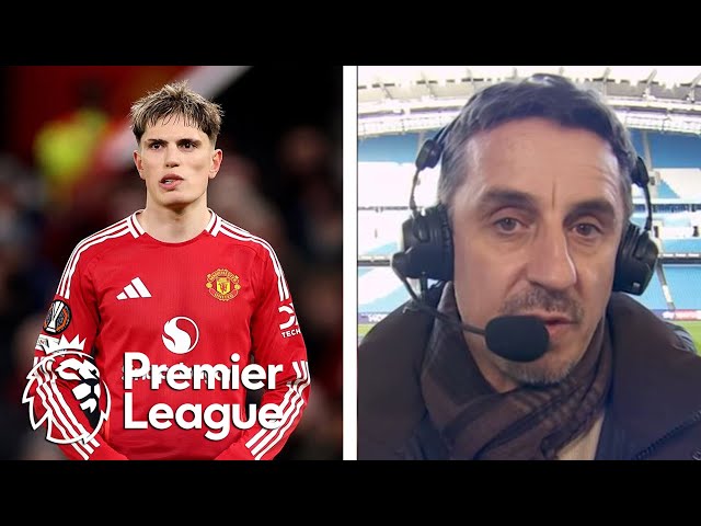 Gary Neville on potential Garnacho-Nkunku swap deal: 'I don't get it' | Premier League | NBC Sports