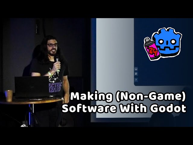 Making (Non-Game) Software With Godot – Benjamin Oesterle – GodotCon 2024