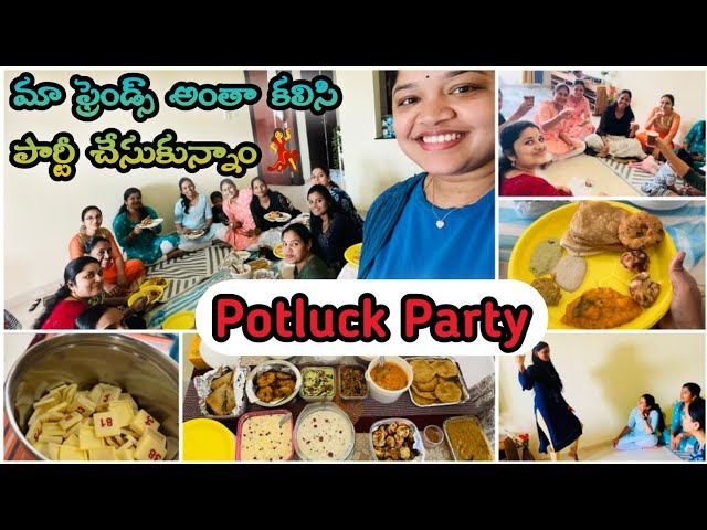 Potluck Party With Friends💃Get Ready For Delicious Breakfast Recipes, Fun Games🤷What's on the Menu?🤔