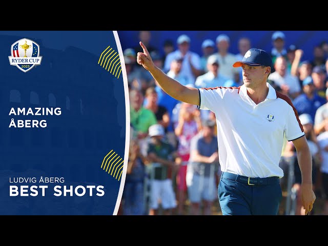 Ludvig Åberg's Best Shots | 2023 Ryder Cup