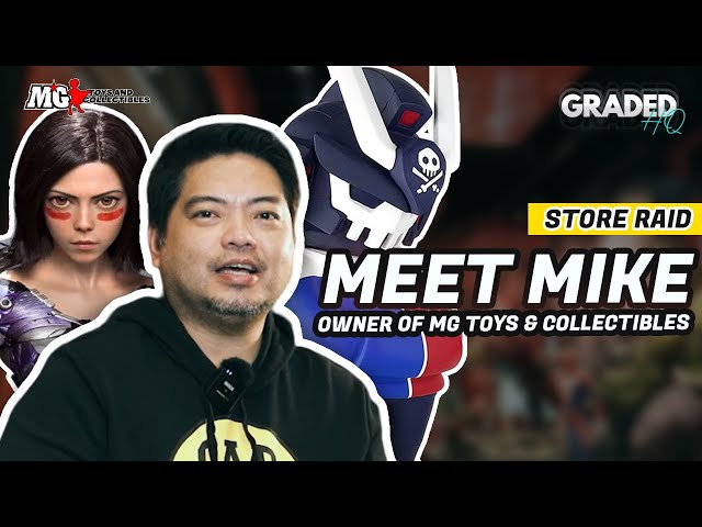 Filipino TOY COLLECTOR, now a STORE OWNER. Meet Mike, MG Toys and Collectibles | STORE RAID