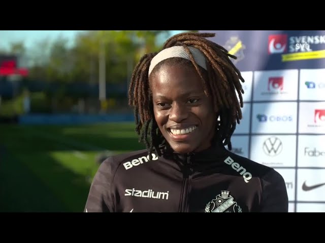 Konya Plummer pre game interview | AIK vs Häcken | Damallsvenskan