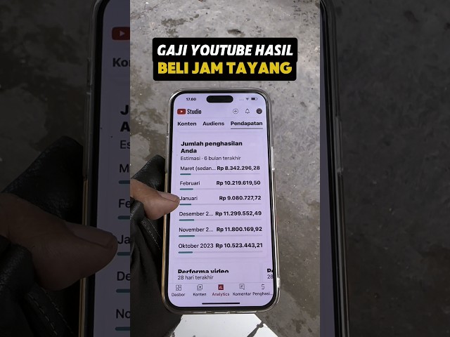 Gaji Youtube Hasil Beli Jam Tayang Dan Subscriber