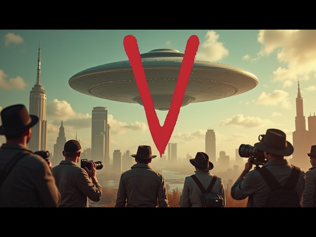 V Miniseries: The Visitors, 1950's Super Panavision  70 - teaser AI generated - You Won't Believe