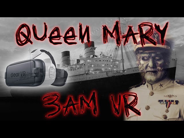 HAUNTED QUEEN MARY SHIP IN VR 4K - 3AM CHALLENGE IN 360 | OmarGoshTV