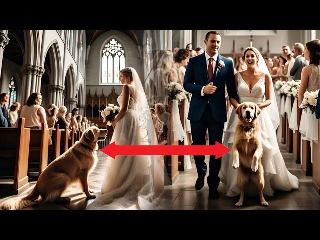 On Her Wedding Day, Her Dog Blocked Her Path – Then She Discovered the Heartbreaking Truth