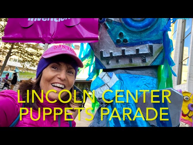 NY Lincoln Center Open House: Giant Puppets Parade and Brass Band - New York City - Oct 27, 2024