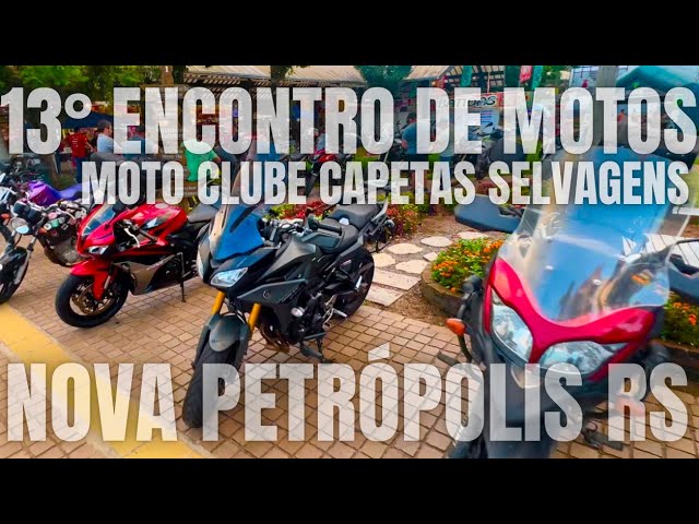 13TH MOTORCYCLE MEETING MOTO CLUB WILD CAPETAS NOVA PETRÓPOLIS RS, RIO GRANDE DO SUL, BRAZIL, 4K