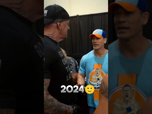 John Cena vs The Undertaker 2024 vs 2004 💥 #shorts #viralshorts