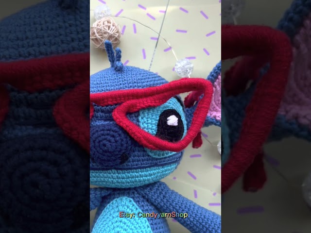 PDF Crochet PATTERN STICH, Amigurumi pattern, Lilo and Stich