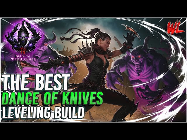 The Best Rogue Dance of Knives Leveling Build for Diablo 4 Season 7!