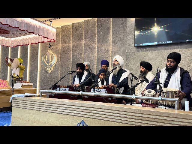 Panth ratan Bhai Manpreet Singh ji at Guru Singh Sabha Barking, London (4K)