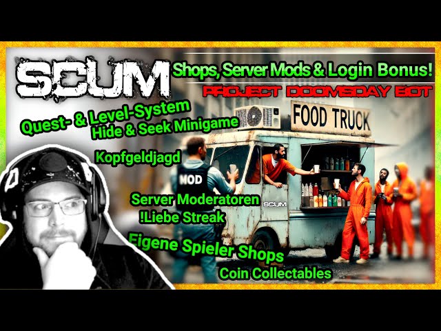 SCUM 🔥 Server Multi-Tool: Server Mods, Shops, Coin Login Bonus & more. 🚀 BOT Update Explanation