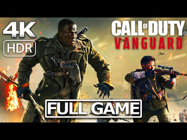 CALL OF DUTY VANGUARD Full Gameplay Walkthrough / No Commentary 【FULL GAME】4K HDR 60FPS Ultra HD