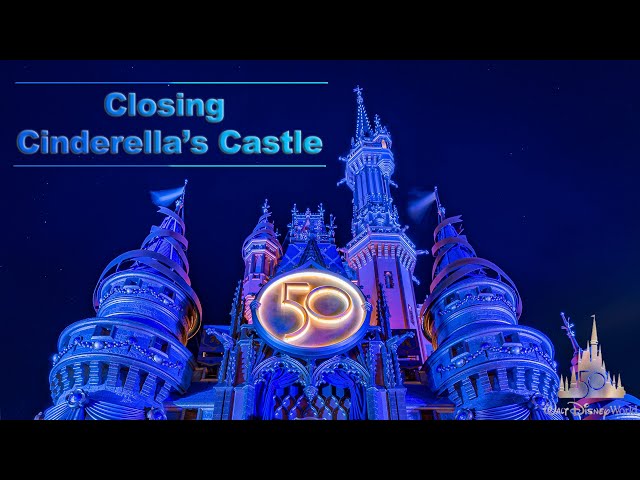 Closing Cinderella's Castle in Magic Kingdom VR180 3D