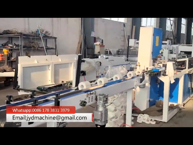 Small Automatic Toilet Paper Making Machine Production Line In Kenya