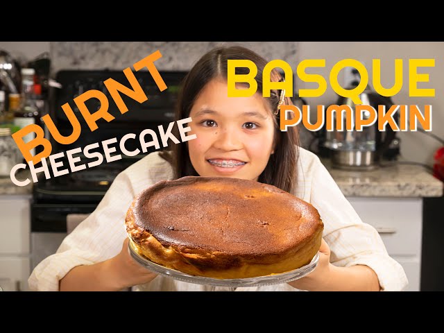 A Healthy Spin to your Burnt Basque Cheesecake by Adding  Fresh  Pumpkin