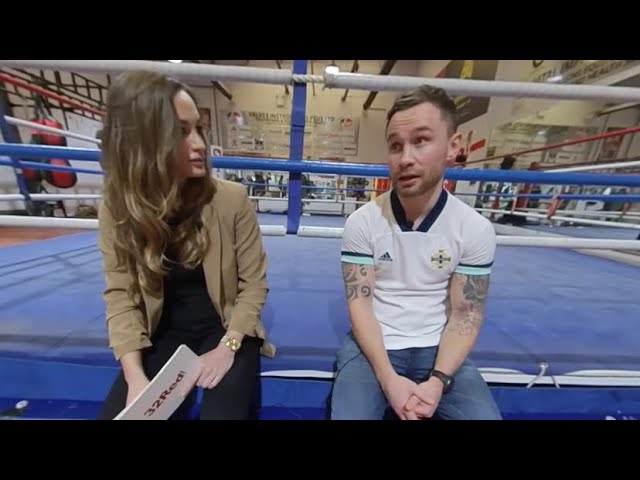 VR 360° IN-CAMP WITH CARL FRAMPTON: FOR JAMEL HERRING WORLD TITLE FIGHT (FILMED BEFORE RESCHEDULE)