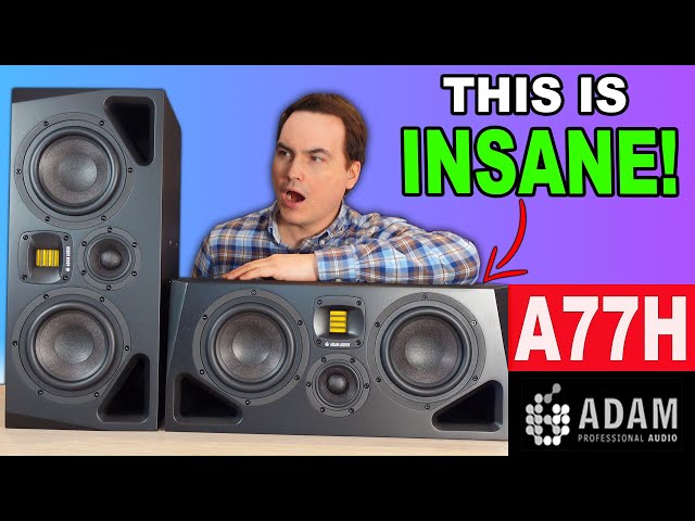 I Should SWITCH! ADAM Audio A77H Studio Monitor Review