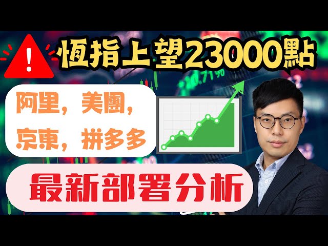 恆指上望23000點！阿里，美團，京東，拼多多 ！最新部署分析 #阿里 #美團 #京東 #拼多多 #港股  #恒指