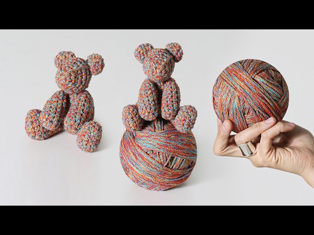 비비비 X 크로셰곰, 이런 컬러 본 적 있나요? / Crochet Bear Tutorial