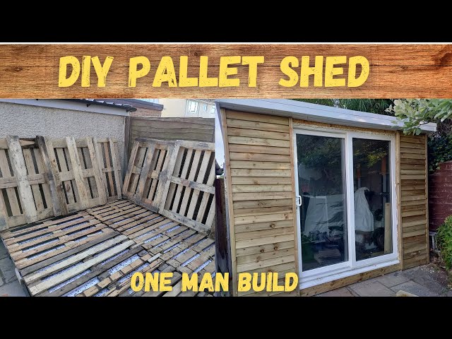 Pallet Shed Build