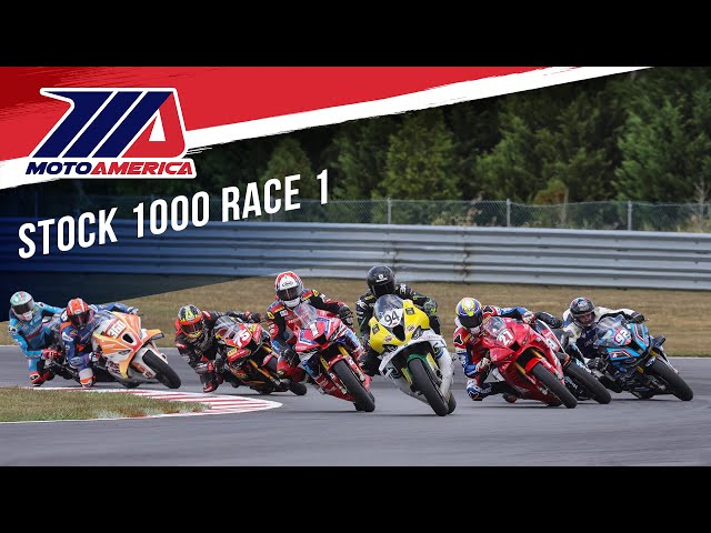 Stock 1000 Race 1 at New Jersey 2024 - FULL RACE | MotoAmerica