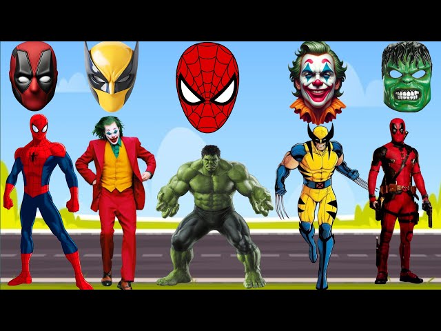 TEBAK GAMBAR SUPERHERO TERBAIK | PART 11 | AVENGERS, HARRY POTTER, SPIDER-MAN, SUPER MAN, THOR MAN