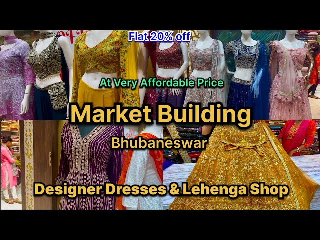 A good option For Wedding and Festive season/Best Designer Dresses, Lehenga store in Market Building