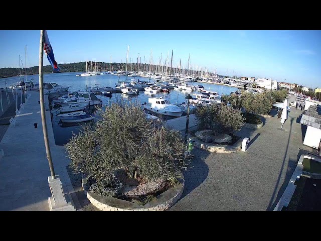 Pirovac riva, Croatia - Live panorama view