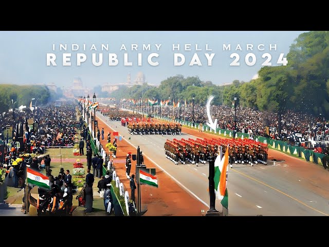 Indian Army Hell March 2024 | Republic Day Parade | Explore India