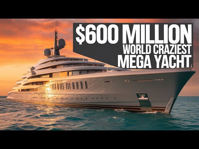 WITNESS the WORLD'S CRAZIEST Yacht DILBAR Worth 600 Million Dollars?!