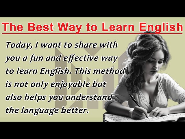 The Best way to Learn English | Improve Your English | Learn English Speaking |