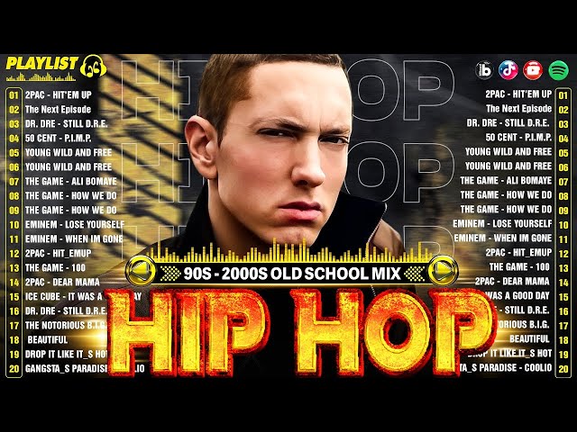 LEGENDARY OLD SCHOOL HIP HOP MIX 🔥🔥🔥~ Dr. Dre ,2Pac, 50 Cent , Snoop Dogg, , Eminem, Ice Cube & More