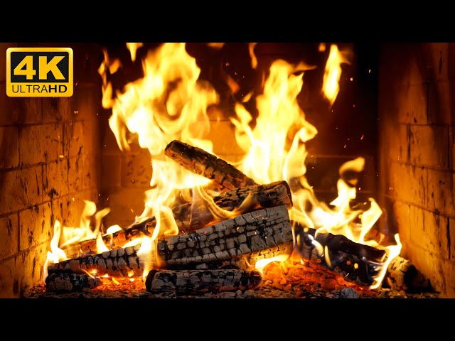 🔥 Relaxing Fireplace Ambience 24/7: Crackling Fire Sounds for Sleep, Focus, Deep Relaxation & Unwind