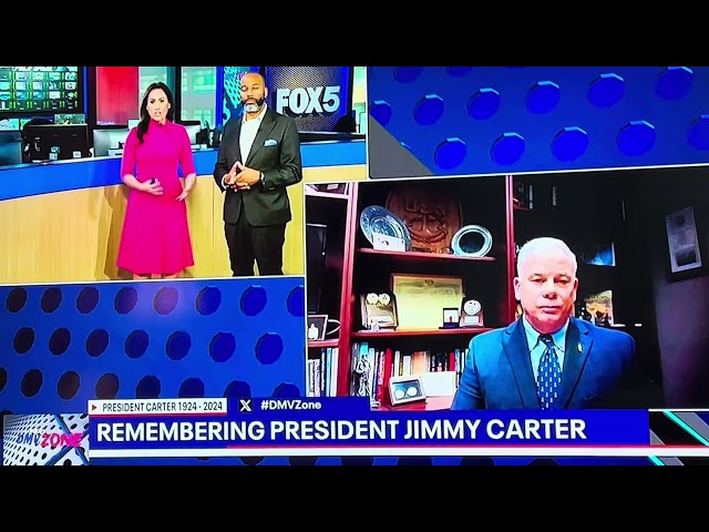 John Nowell on Fox 5 DC DMVZone Jan.9, 2025 Remembering Jimmy Carter