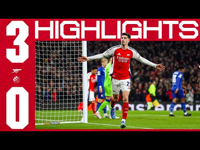 SPARKLING WIN IN N5! ✨ | HIGHLIGHTS | Arsenal vs Dinamo Zagreb (3-0) | Rice, Havertz, Odegaard | UCL