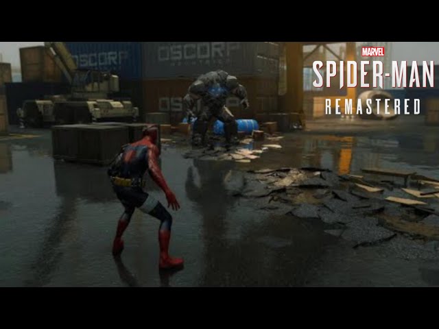 Cyborg Spider Man vs Rhino & Scorpion (Ultimate/Hitless/PS5 4K HDR)