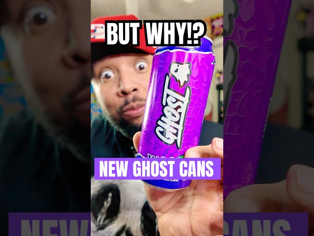 Ghost Energy has NEW cans and THIS IS WHY