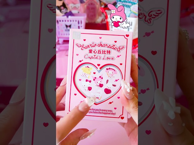 Sanrio blind box unboxing! Cupid love! 💘 #sanrio #hellokitty #unboxing #kawaii #blindbox #toptoy